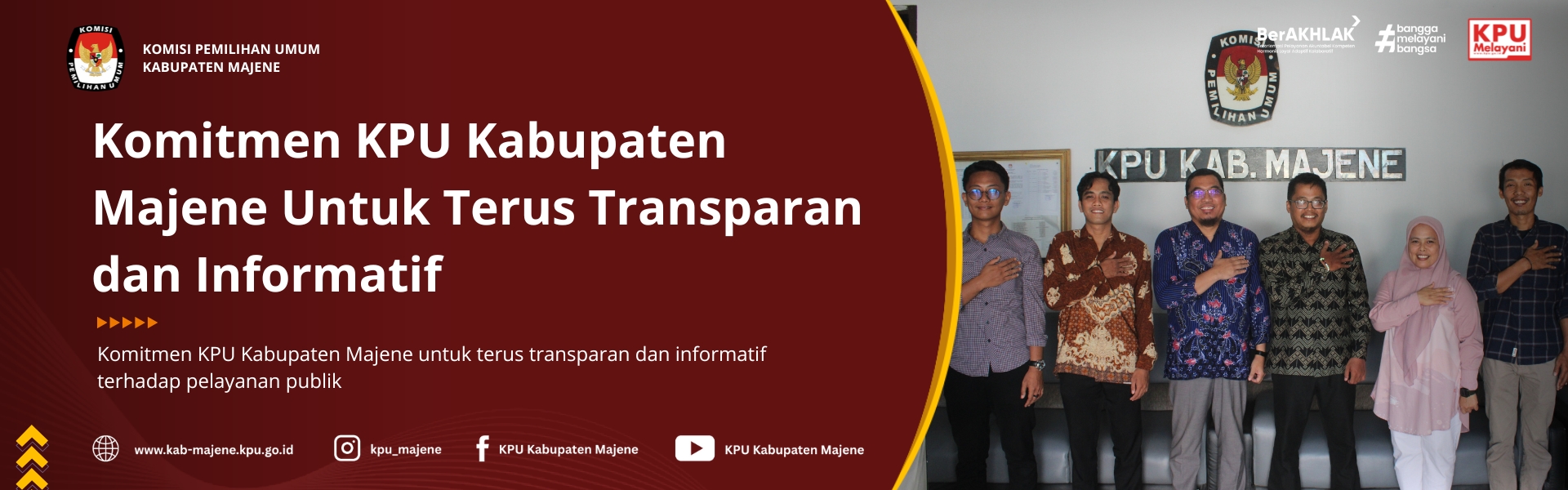 KOMITMEN KPU KABUPATEN MAJENE DALAM PELAYANAN KETERBUKAAN INFORMASI PUBLIK